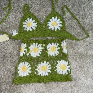 Knitted top and bottom